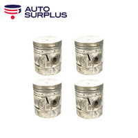Dish Top Piston Set 040 FOR Austin A40 Cambridge Countryman 1.2 1954-1957