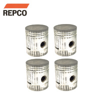 Dish Top Piston Set 040 FOR Austin A40 Cambridge Countryman 1.2 1954-1957