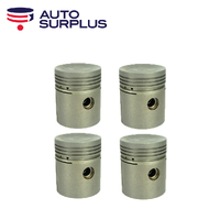 Dish Top Piston Set STD FOR Austin A40 Cambridge Countryman 1.2L 1954-1957