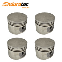 Piston Set +060" FOR Ford Cortina Capri Escort 1993cc 2.0L PINTO 1972-1982