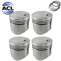 Piston & Ring Set STD FOR Ford Cortina Capri Escort 1993cc 2.0L PINTO 1972-1982