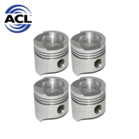 Piston Set +020" FOR Ford Cortina Escort 1298cc 1300 Crossflow ACL 1965-1976