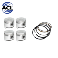 Piston & Ring Set +040" FOR Honda Civic Triumph Acclaim 1.2 EB3 1.3 EN1 78-83