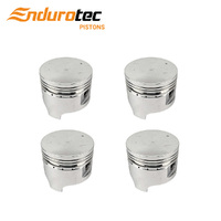 Piston Set 040" FOR Honda Civic Triumph Acclaim 1.2 EB3 1.3 EN1 1978-1983