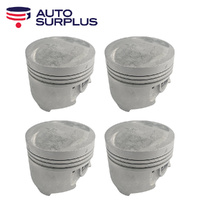 Piston Set 020" FOR Mitsubishi Express L200 L300 1981-1986 2.0L 4G63 Leaded