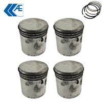 Piston & Ring Set 040" FOR Renault Dauphine Ondine Gordini Floride 1956-1968 845cc
