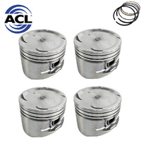 Piston & Ring Set +020” FOR Mitsubishi Galant HG HH 1989-1992 2.0 4G63 DOHC 16V