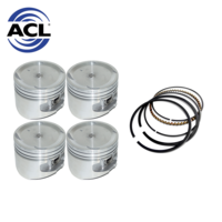 Piston & Ring Set +020” FOR Mitsubishi Galant HG HH 1989-1992 2.0 4G63 DOHC 16V