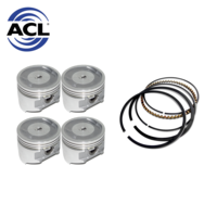 Piston & Ring Set 020” FOR Mitsubishi Lancer CA 88-90 4G15 1.5 SOHC 8V Carb ACL