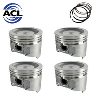 Piston & Ring Set 020” FOR Mitsubishi Lancer CA 88-90 1.5 4G15 SOHC 8V EFI ACL