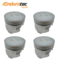 Piston Set +040" FOR Mitsubishi Lancer CB CC CE Mirage CE 90-04 4G15 12V