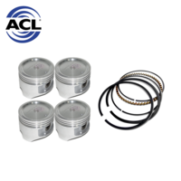 Piston & Ring Set +020” FOR Ford Laser Meteor Mazda 323 1980-1986 1.5 D5 E5 