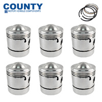Piston & Ring Set STD FOR Jaguar 3.4 litre XK DOHC 6 Cylinder 1948-1968 8:1