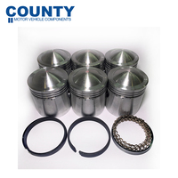 Piston & Ring Set +030" FOR Jaguar XK 3.8 Litre 1958-1968 (9.0:1 CR)