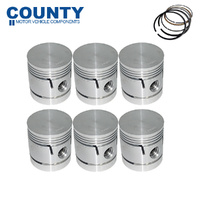 Flat Top Piston & Ring Set 040" FOR Austin Westminster Austin Healey 100/6 56-59