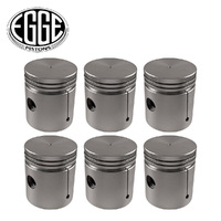 Piston Set +020" FOR Chrysler Dodge Plymouth 3.3L 201 Flathead 1933-1941 3.125"