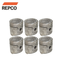 Dish Top Piston Set STD FOR Dodge AT4 Truck Slant 6 Six 225 1962-1970