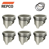 Piston & Ring Set +020" FOR Ford F100 F250 F350 F500 4.9L 6 Cyl 300 1970-1974