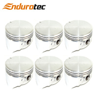 Piston Set +040" FOR Chrysler Valiant 6 Cylinder 4.3L 265 Hemi 1971-1981