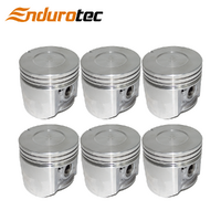 Piston Set STD FOR Holden HJ HQ Commodore VB VC VH Torana 71-85 173 Red Blue