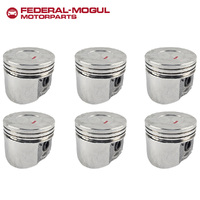 Dish Top Piston Set STD FOR Holden HQ HJ HX HZ Torana 1971-1980 202 Red Motor