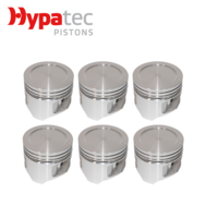 Dish Top Piston Set STD FOR Holden Red Blue Black 202 3.3L 6 Cylinder 1971-1986