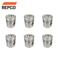 Piston Set 060" FOR Ford D Series Industrial 2704E 2709E 5.9L 360 Diesel 65-69