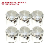 Piston Set 020" FOR Toyota Corona Crown 1967-1974 6 Cylinder 2.3L 2M SOHC 12V