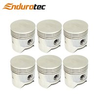 Piston Set +040" FOR Toyota Landcruiser FJ40 FJ45 FJ55 FJ60 FA110 FA115 3.9L F