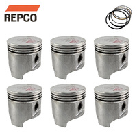 Piston & Ring Set 020" FOR Toyota Landcruiser FJ40 FJ45 FJ55 FJ60 75-84 4.2L 2F