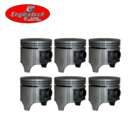 Piston Set 030" FOR Ford Falcon XK XL XM XP XR Mustang 170 6 Cylinder 1960-1968