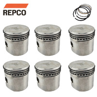 Piston & Ring Set STD FOR Holden Grey 132 138 FX FJ FE FC FB EK EJ 48-63 3 1/8"