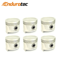 Piston Set 040" FOR Nissan 280C  280ZX Patrol 6 Cylinder 2.8 L28E L28S 1978-1987