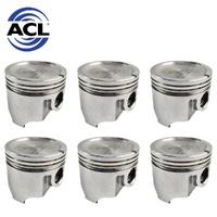 Piston Set +040" FOR Toyota Cressida Crown Supra 1979-1993 2.8L 5M 5M-E