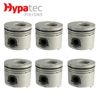 Piston Set STD FOR Toyota Landcruiser HDJ80 HDJ81 1HD-T Turbo Diesel 1988-1992