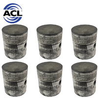 Piston Set 020" FOR International R S Series 1953-1957 BD282 L6 Vertical Valve 