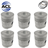 Piston & Ring Set STD FOR Bedford J S TK CJ EJ 1962-1975 5.4L 330 L6 Diesel