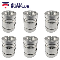 Piston Set STD FOR Leyland 0400 0401 Power Plus 1960-1973 6.54L L6 Diesel