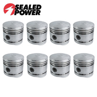  Piston Set +040" FOR Ford Mercury Side Valve Flathead V8 3 3/16" 1939-1953