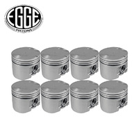 Flat Top Piston Set STD FOR Chrysler Dodge Plymouth 318 Poly Sawtooth V8 1957-67