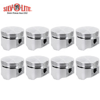 Flat Top Piston Set STD FOR Ford Mercury 4.3L 260 V8 Windsor 1962-1964