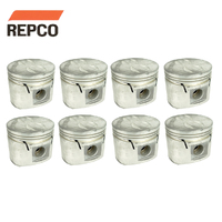 Flat Top Piston Set +020" FOR Chevrolet 283 Small Block V8 1957-1967