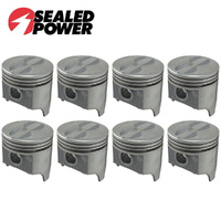Flat Top Piston Set +030" FOR Chevrolet 283 Small Block V8 1957-1967