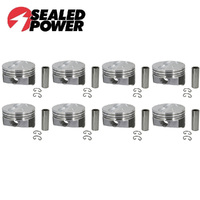 Flat Top Piston Set +030" FOR Chevrolet Holden 350 Small Block V8 1969-1990
