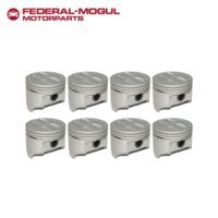 Flat Top Piston Set +060" FOR Chevrolet Holden 350 Small Block V8 1967-1985