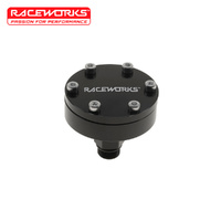 Raceworks AN-8 ORB Fuel Pulsation Damper ALY-057-08BK