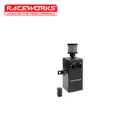 Raceworks Aluminium Catch Can Tap 1L Black ALY-129BK