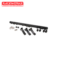 Raceworks Fuel Rail Ford Ea-ed 6Cyl Black ALY-157BK