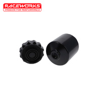 Raceworks Billet Brake/Clutch Reservoir 0.1L ALY-209BK