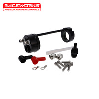 Raceworks Fuel Pump Hanger Single 39mm-40mm Pump ALY-240BK